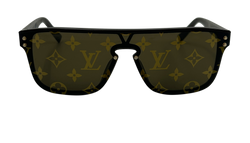 Louis Vuitton Gafas Waimea, Monograma,Dorado/Marron,1485, Box, DB